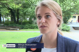 Medien Beitrag TV Südostschweiz Mirja Glarus
