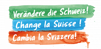 Logo Verändere die Schweiz