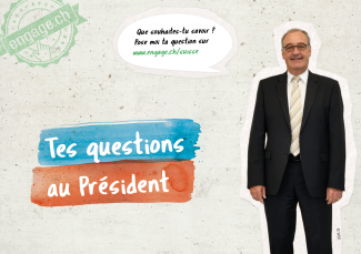 Image du campagne avec Guy Parmelin