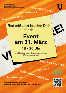 31.03 18.00 Kinder- und Jugendzentrum Rapperswil-Jona