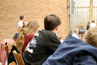 Jugendliche an der Gemeinderatssitzung 2026