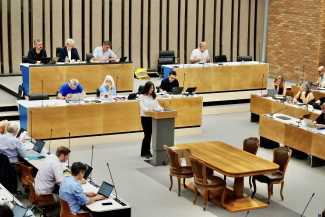 Präsentation des Jugendvorstosses im Gemeinderat 2025