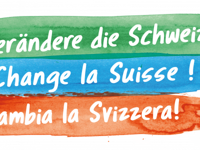 Logo Verändere die Schweiz