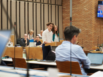 Präsentation von Jugendvorstoss im Gemeinderat 2025